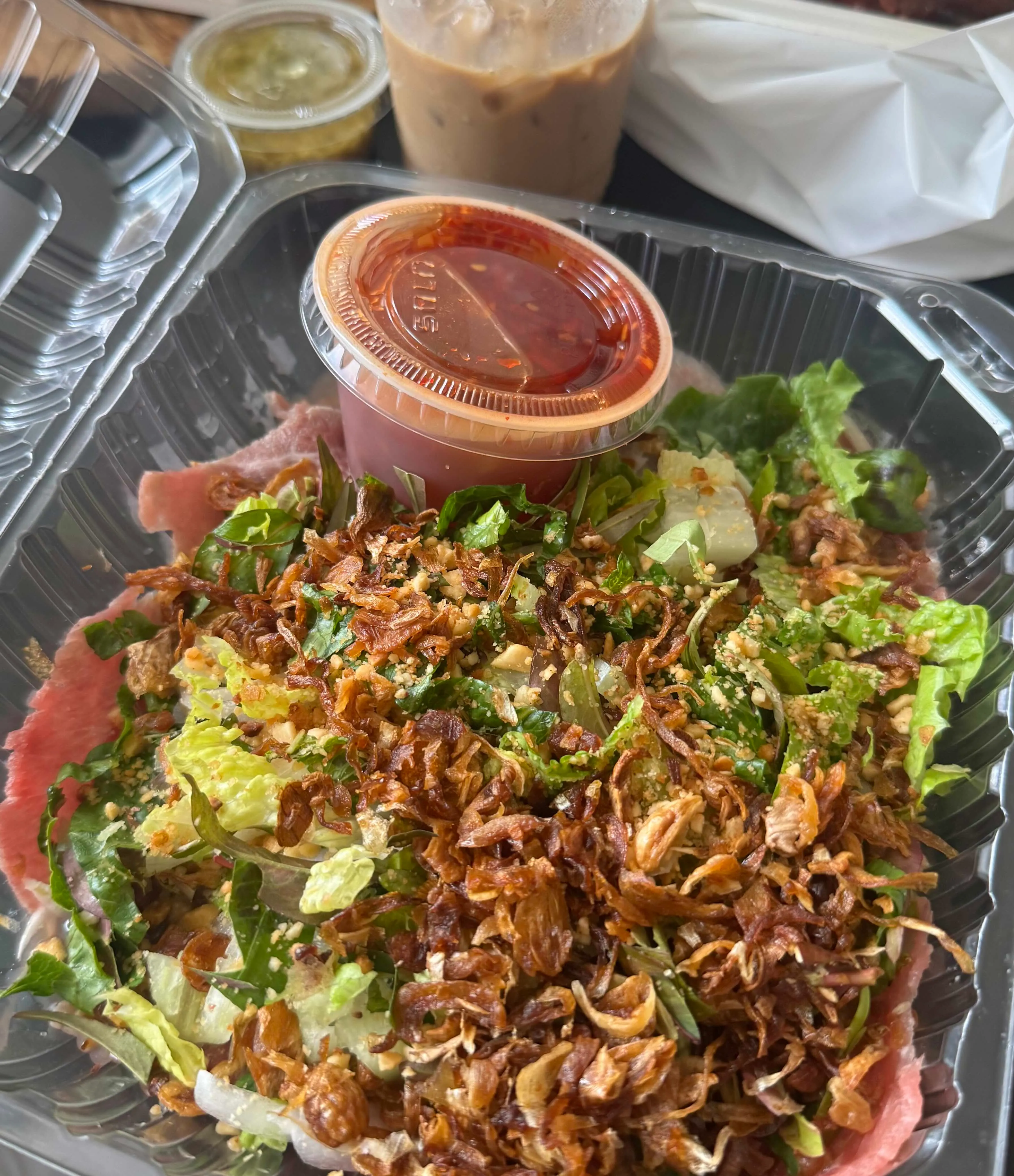 Raw Beef Lemon Salad